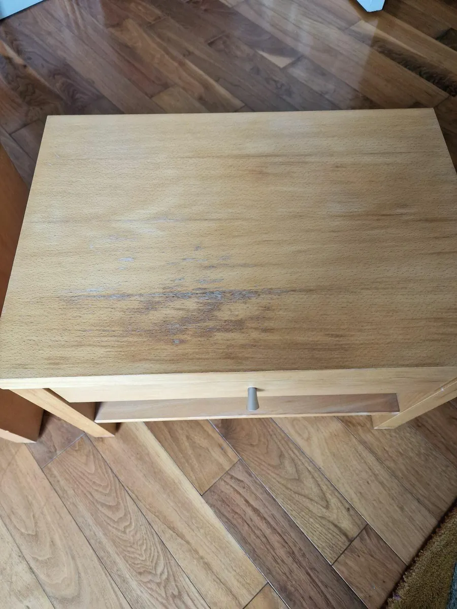 2 Bedside lockers - available Dun Laoghaire - Image 4