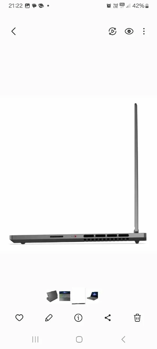 Lenovo Legion 5 Slim gaming Laptop - Image 1