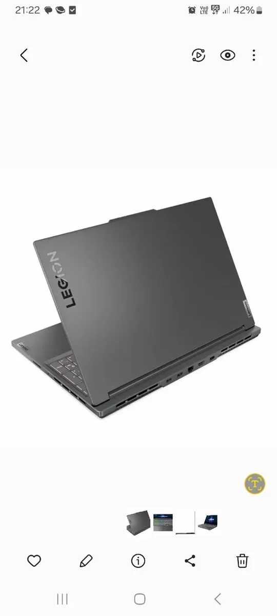 Lenovo Legion 5 Slim gaming Laptop - Image 3