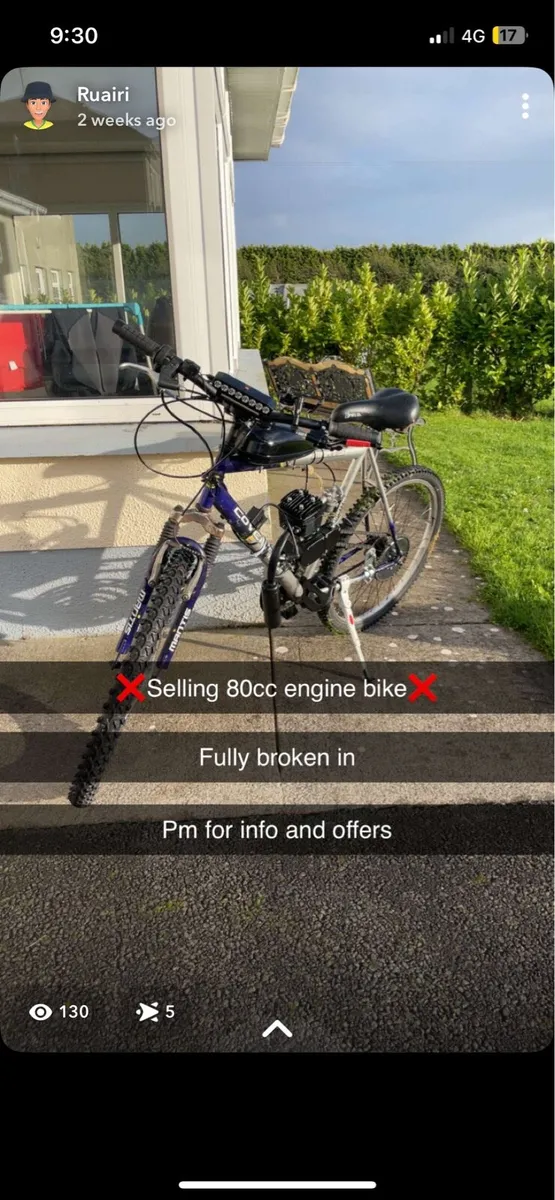 80cc engine bike