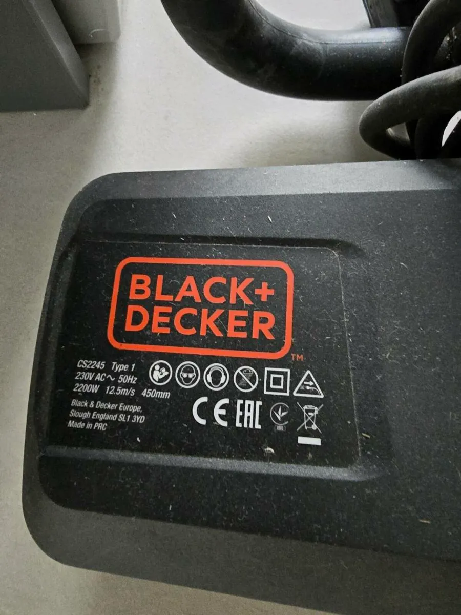 black and decker chainsaw - Image 2