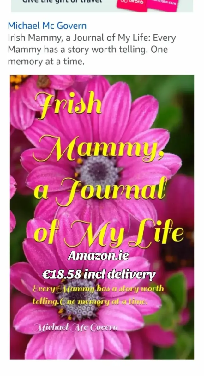 Irish Mammy a Journal of My Life book - Image 1