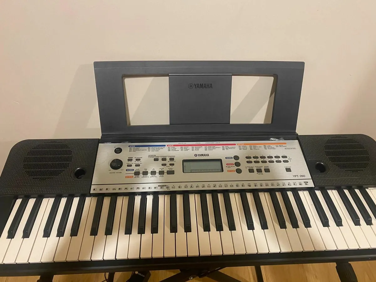 Electronic keyboard black - Image 2