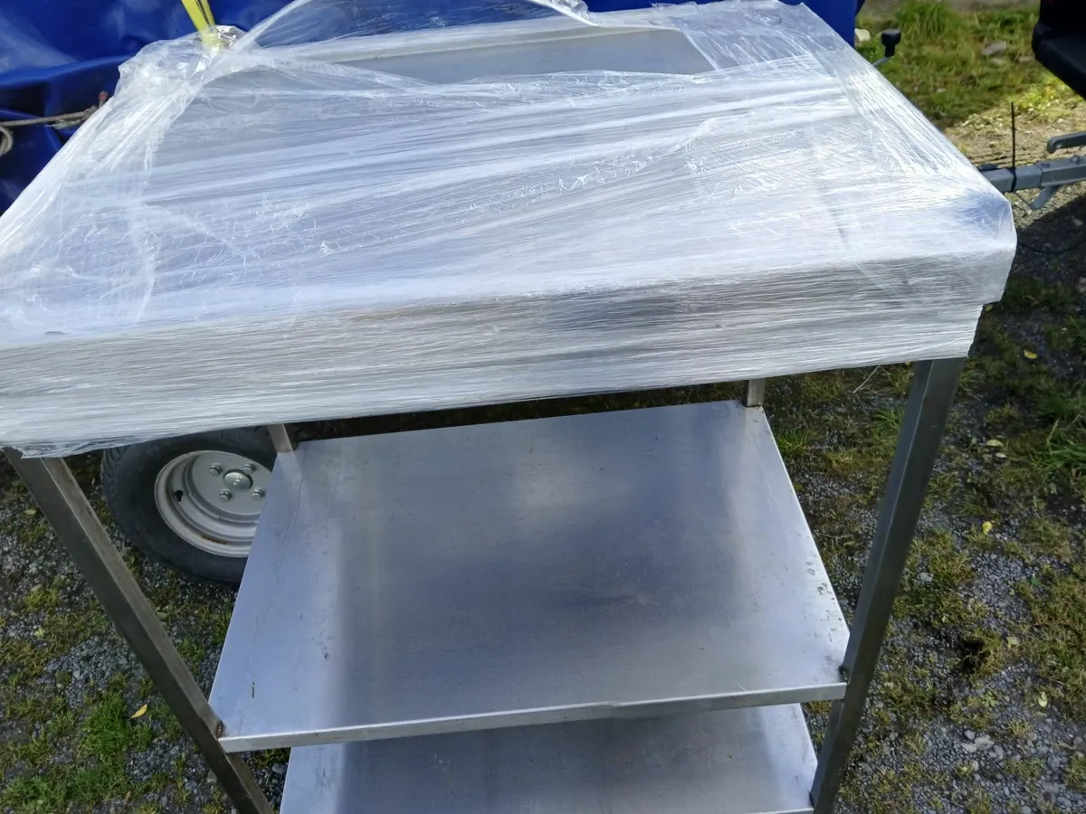 Staneless  steel high table ..delivered - Image 1