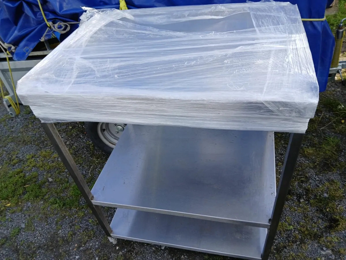 Staneless  steel high table ..delivered - Image 2