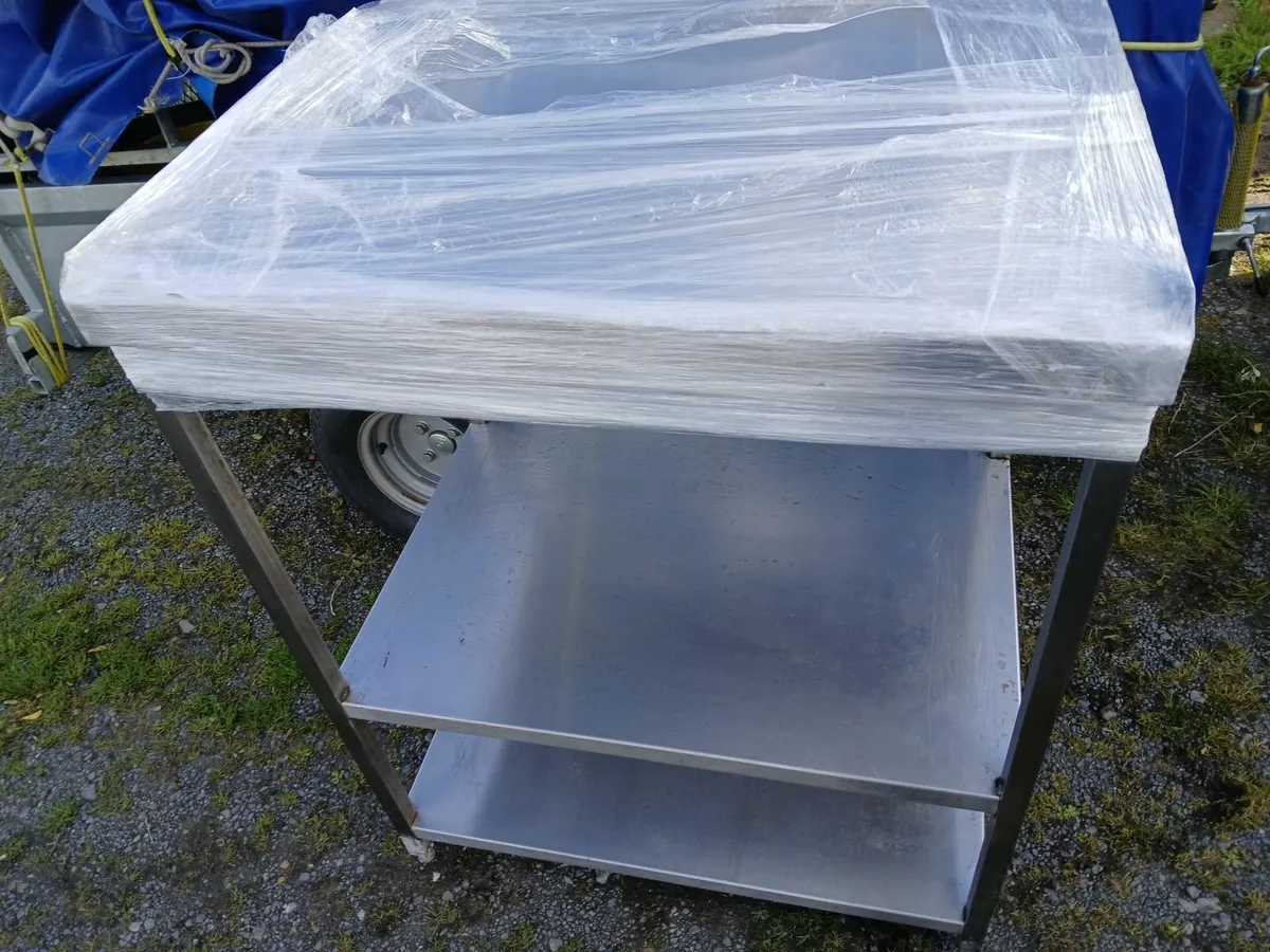 Staneless  steel high table ..delivered - Image 4