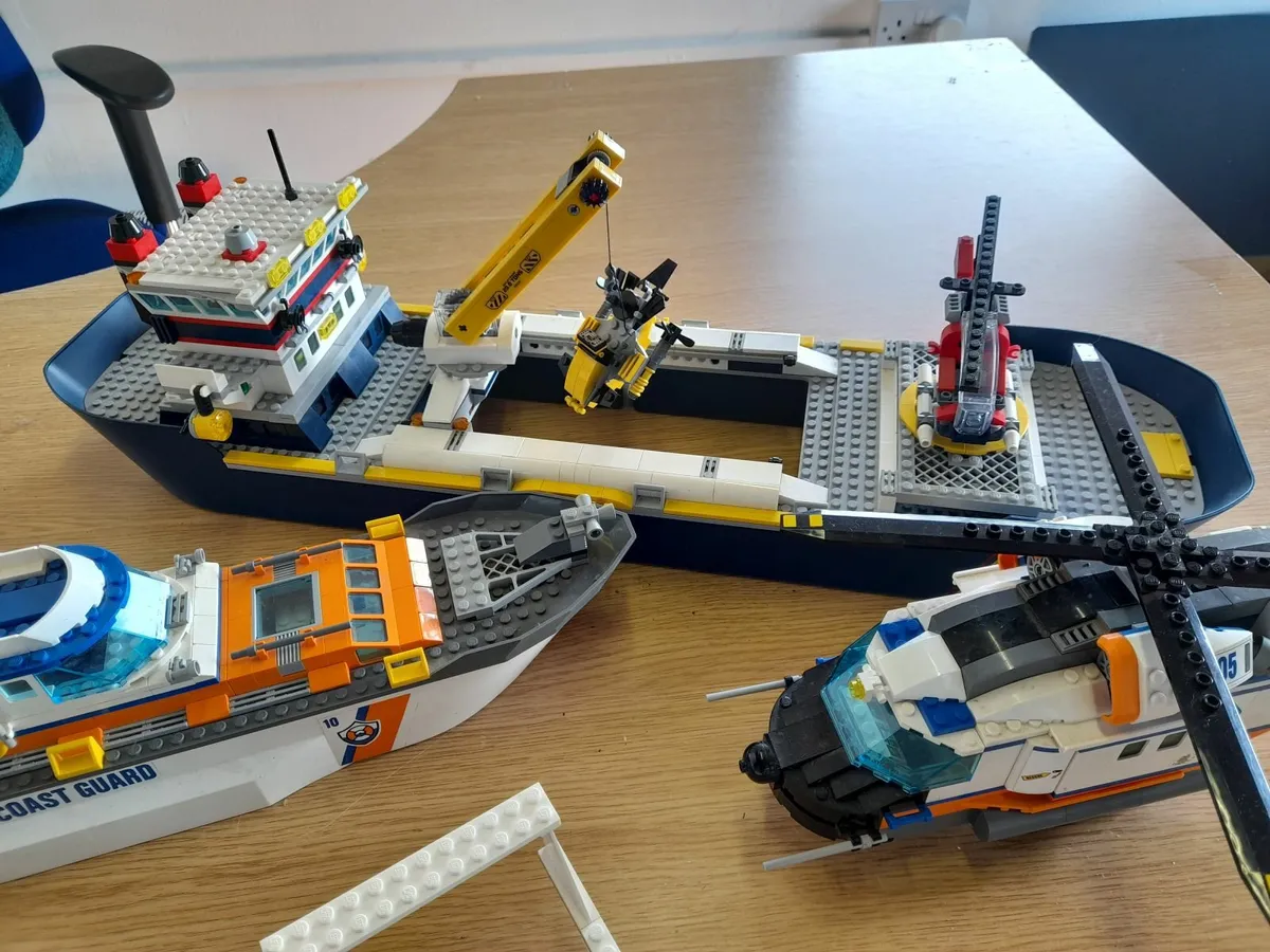 Lego coast guard sets - Image 1