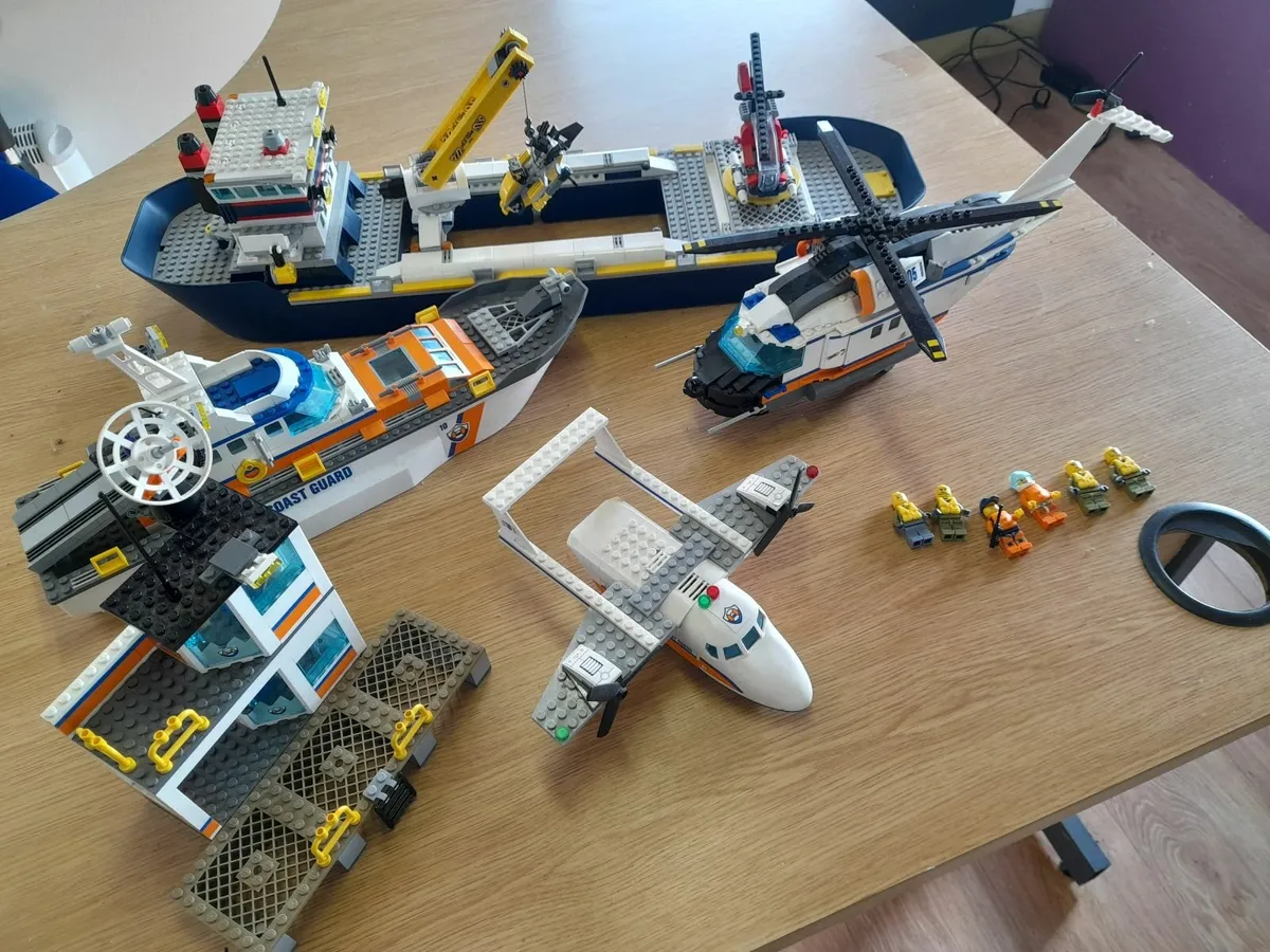 Lego coast guard sets - Image 4
