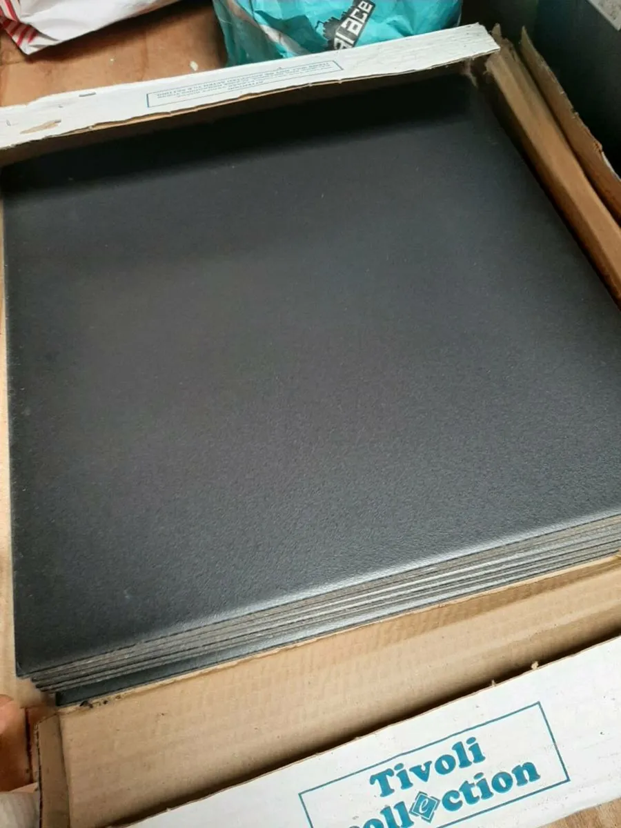 Black and white tiles 33cm sq - Image 3