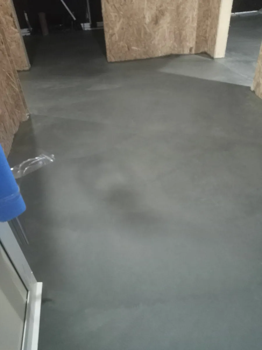 Finish concrete floors