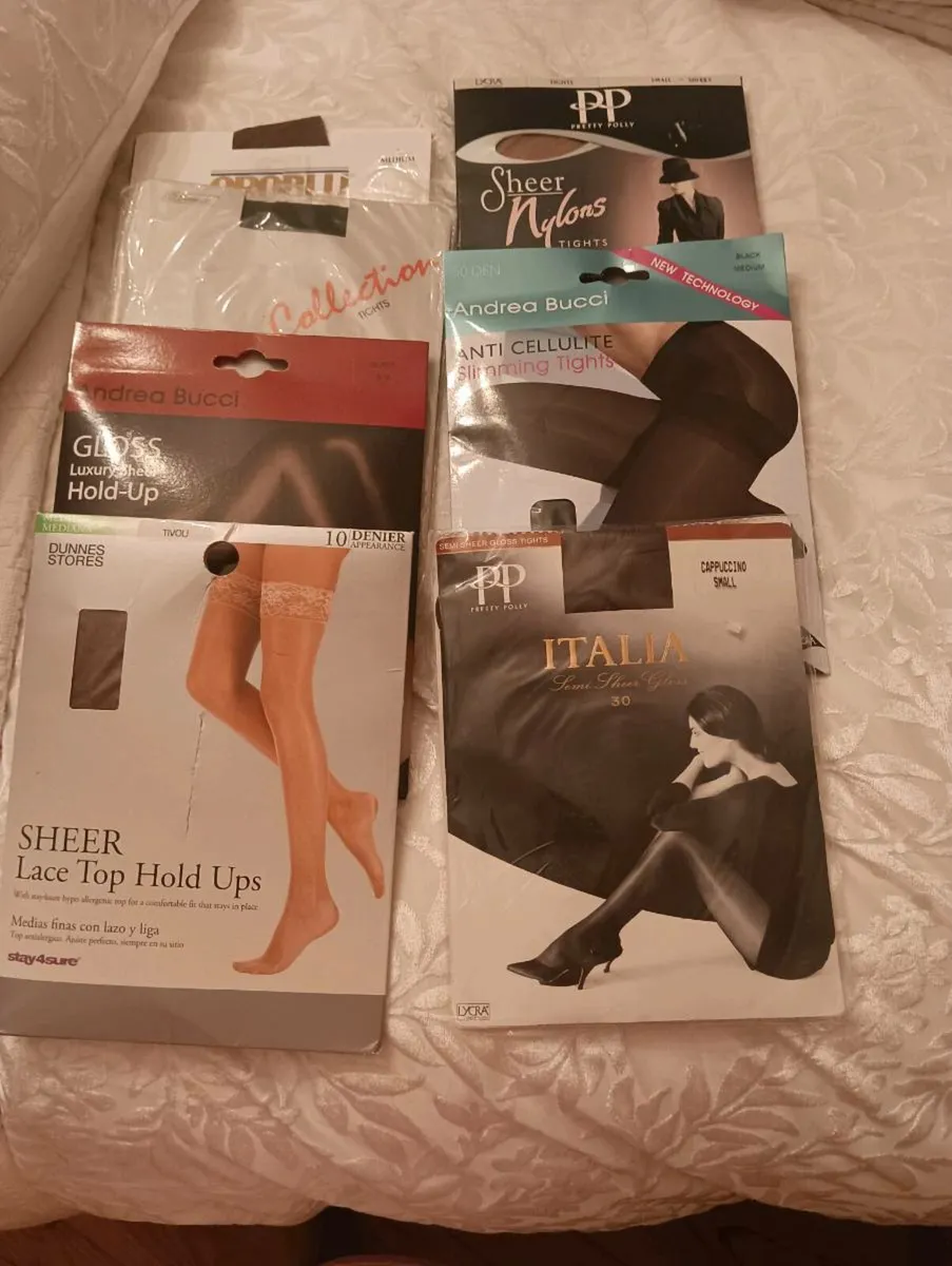 7 pairs beautiful good quality tights,new - Image 3
