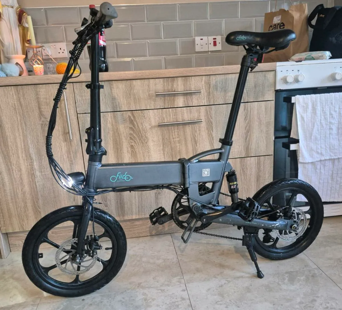 Fiido D2S electric folding bike. 
Type: Folding - Image 4