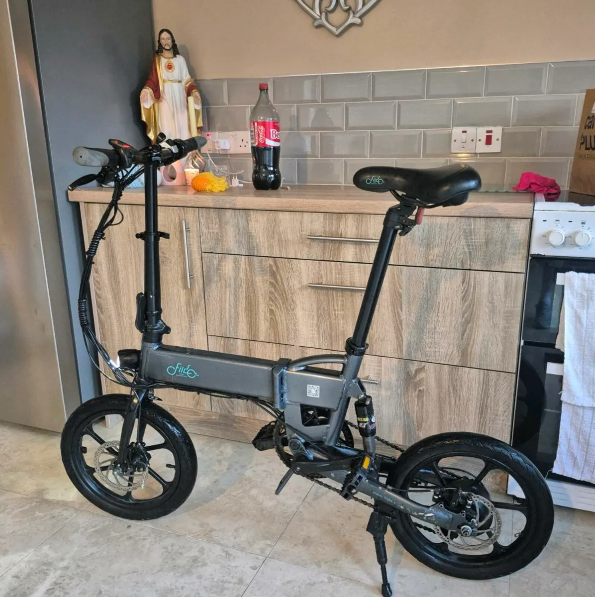 Fiido D2S electric folding bike. 
Type: Folding - Image 3