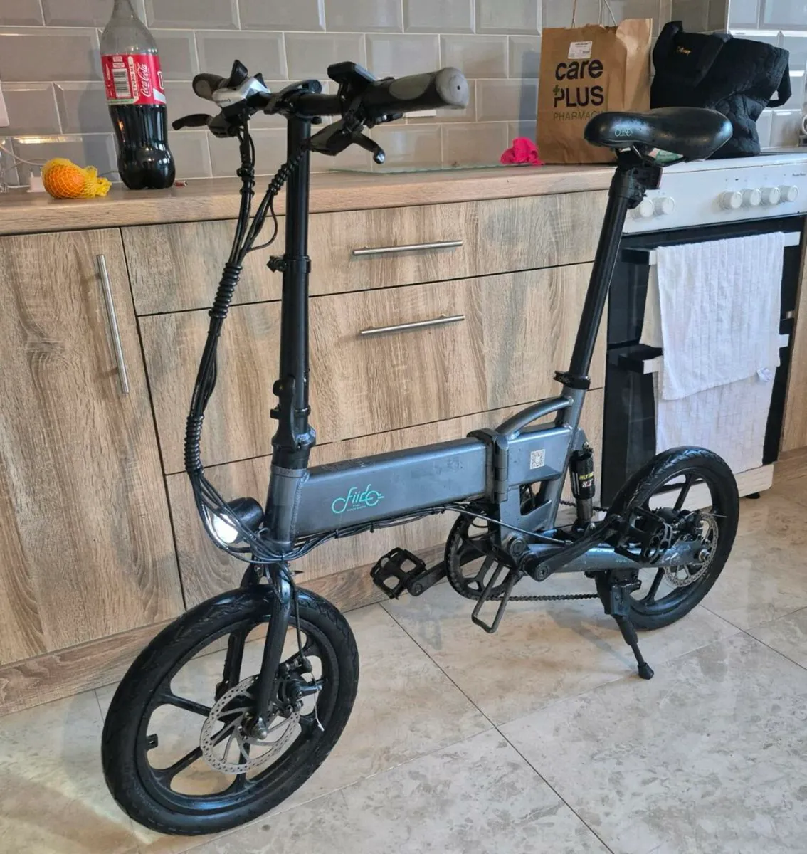 Fiido D2S electric folding bike. 
Type: Folding - Image 4