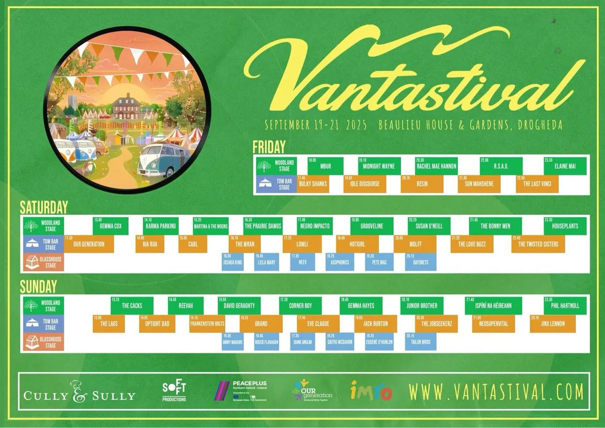 Vantastival weekend pass €130