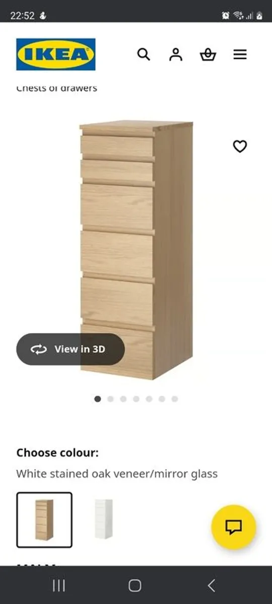 ikea tall chest of drawers