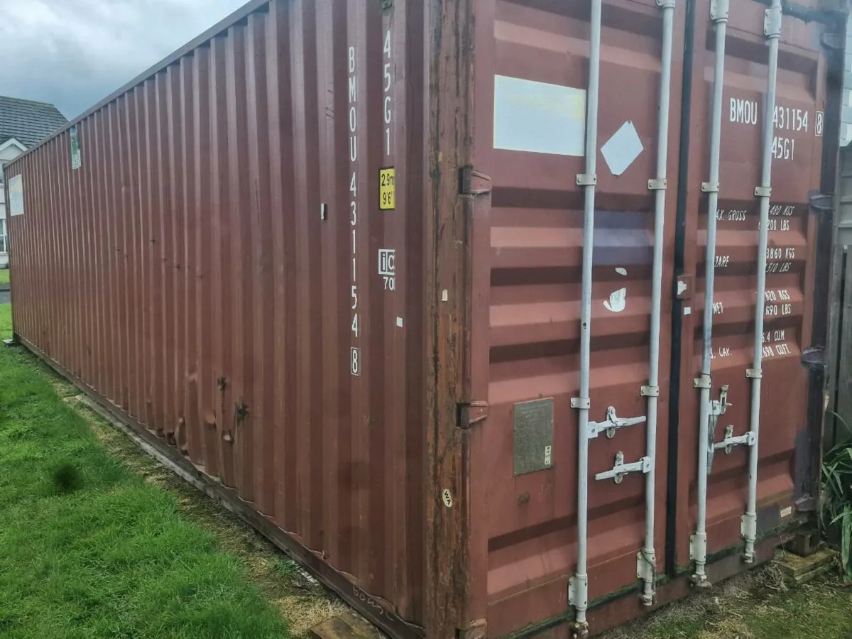 40 ft high top fully insulated storage container - Image 2