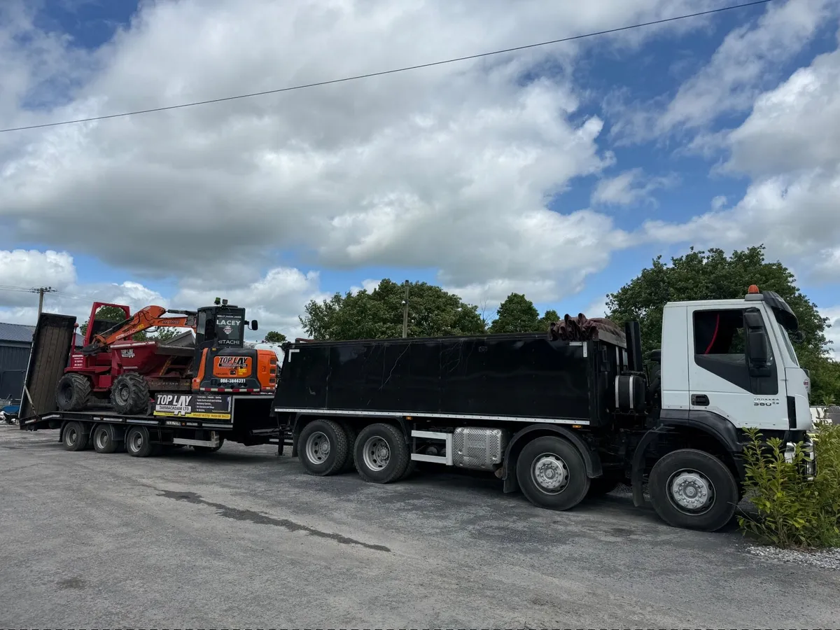 Commercial draw low loader bar trailer - Image 4
