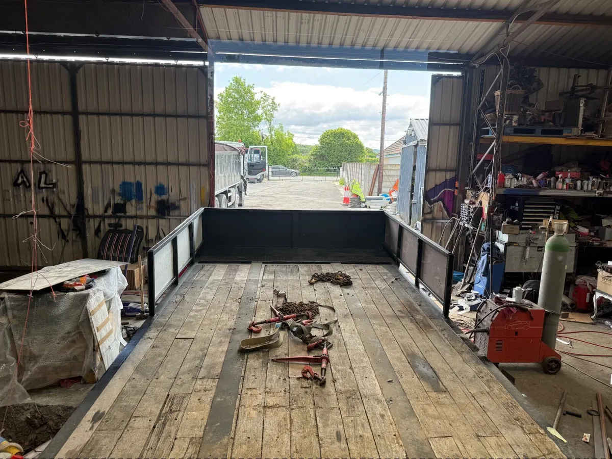 Commercial draw low loader bar trailer - Image 4