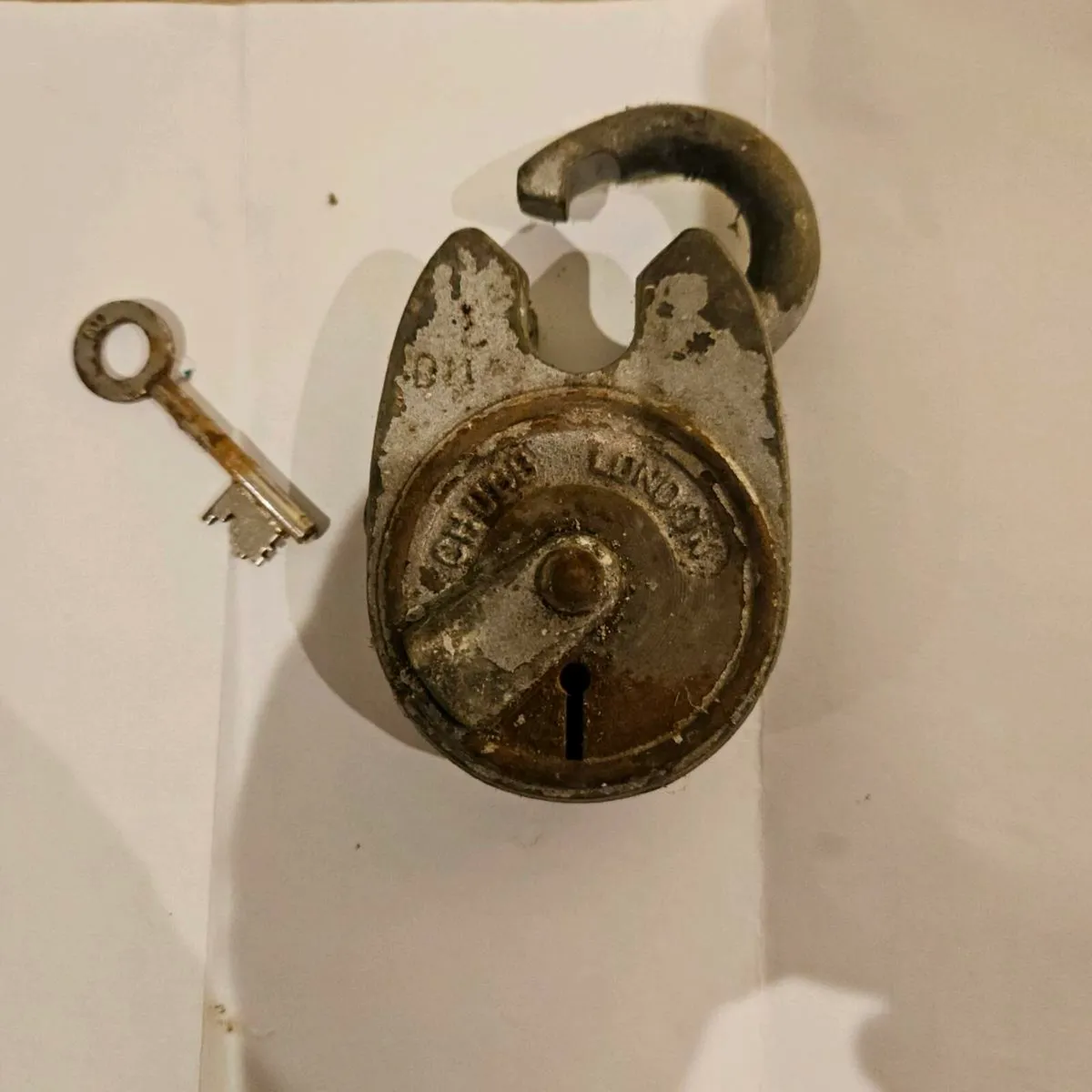 Antique chubb lock - Image 4