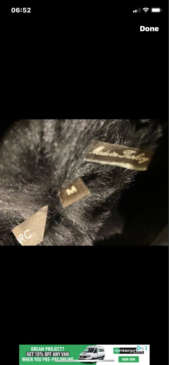 Andrew Mark Shearling Lamb Suede Coat - Image 4