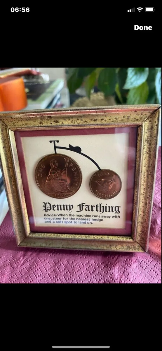 Vintage Penny Farthing Display - Image 1