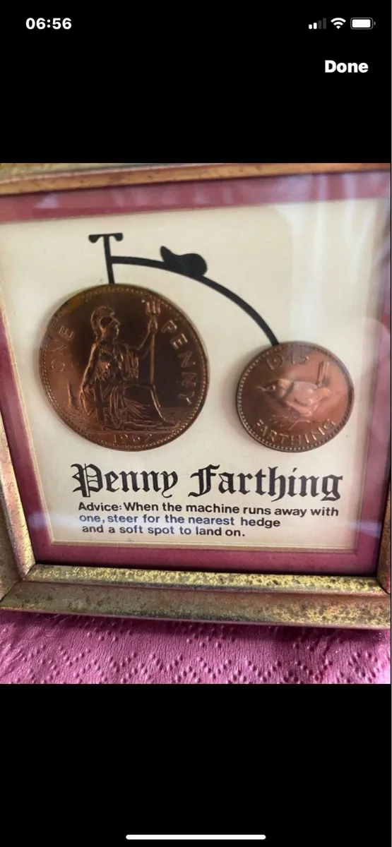 Vintage Penny Farthing Display - Image 4