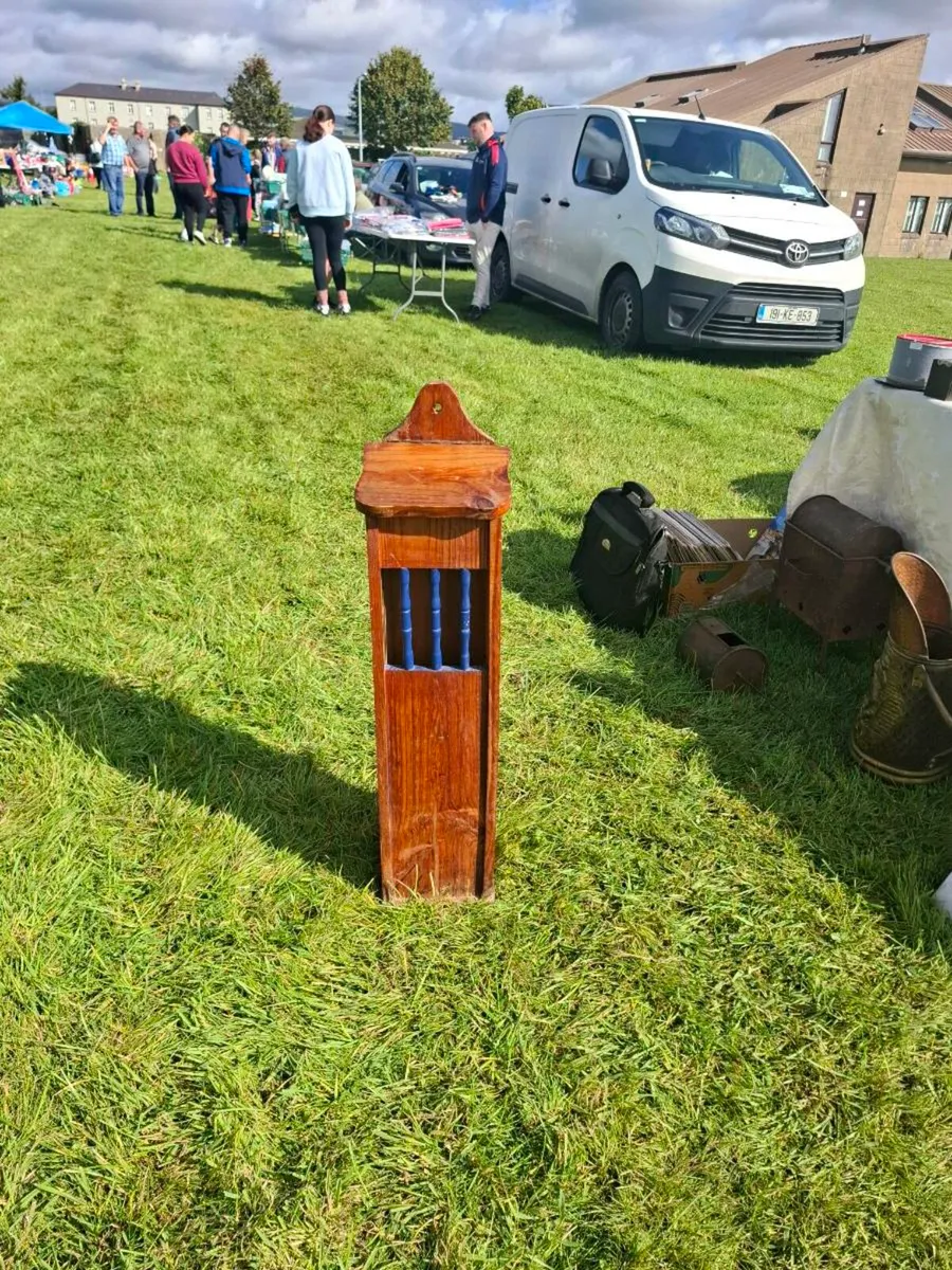 Large wood bread box