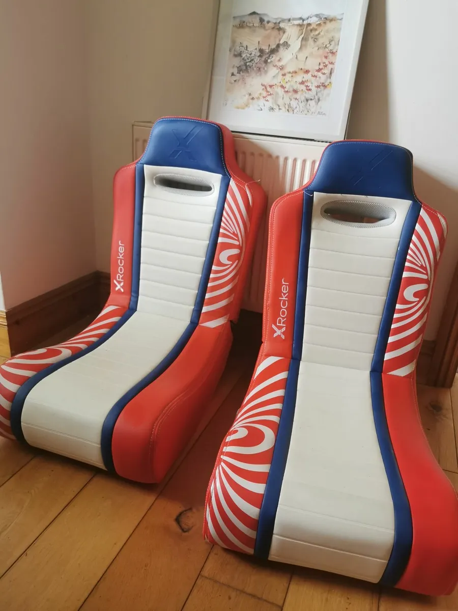 2 Xrocker gaming chairs - junior - Image 1