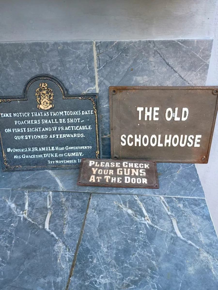 Cast iron wall plates