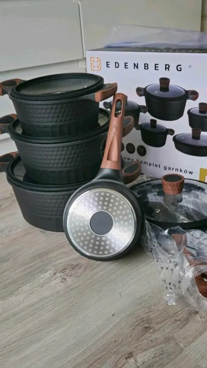 COOKWARE SET ALUMINUM brand new high quality - Image 2