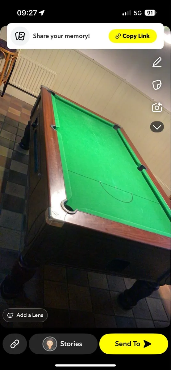 Supreme pool table 7x4