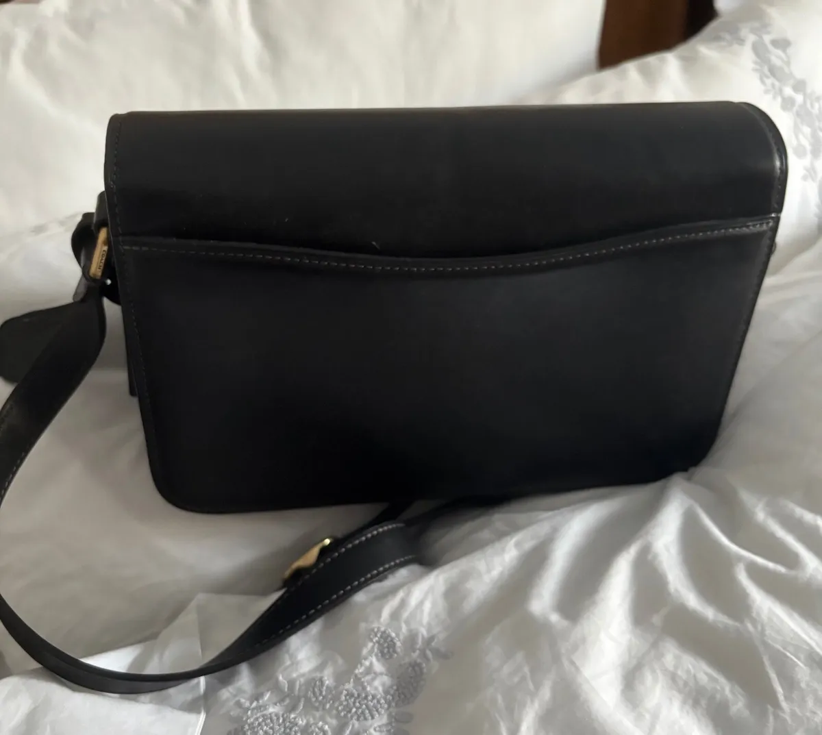 Coach Studio Shoulder Crossbody Bag Black - Image 2