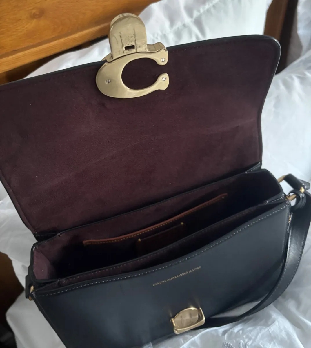 Coach Studio Shoulder Crossbody Bag Black - Image 4