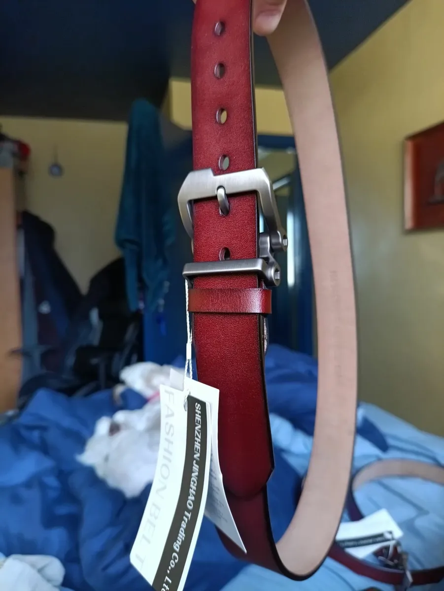 Mens leather belt - Image 2