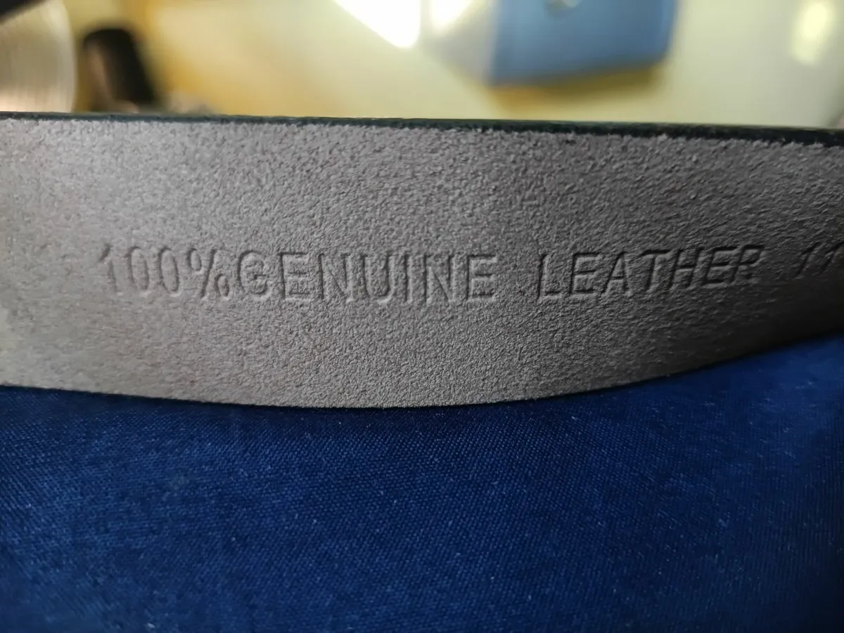 Mens leather belt - Image 4