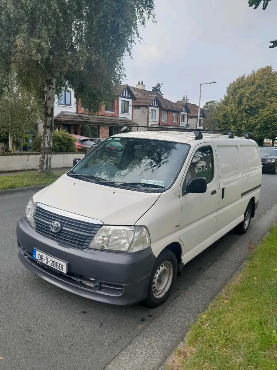Toyota hiace 2008 only 80 thousand mile - Image 1