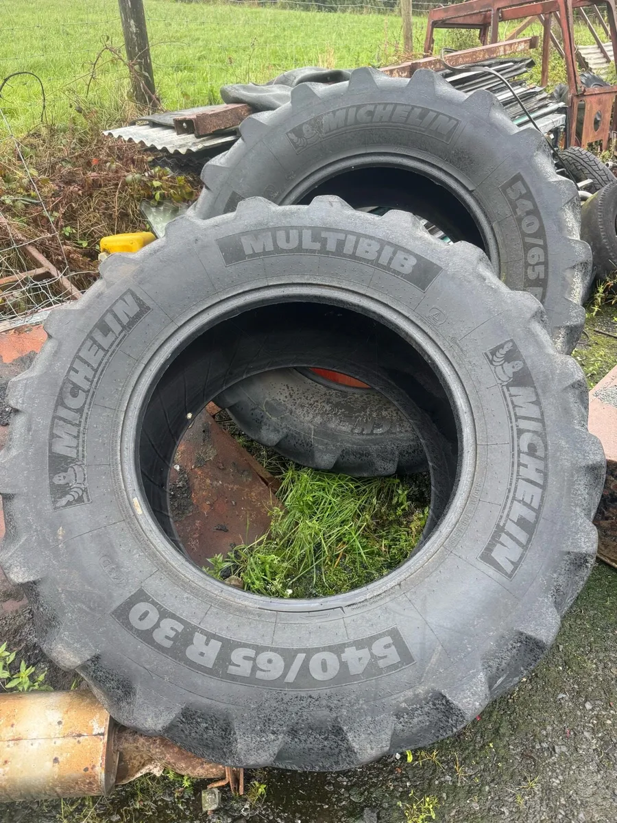 30” tractor tires - Image 1