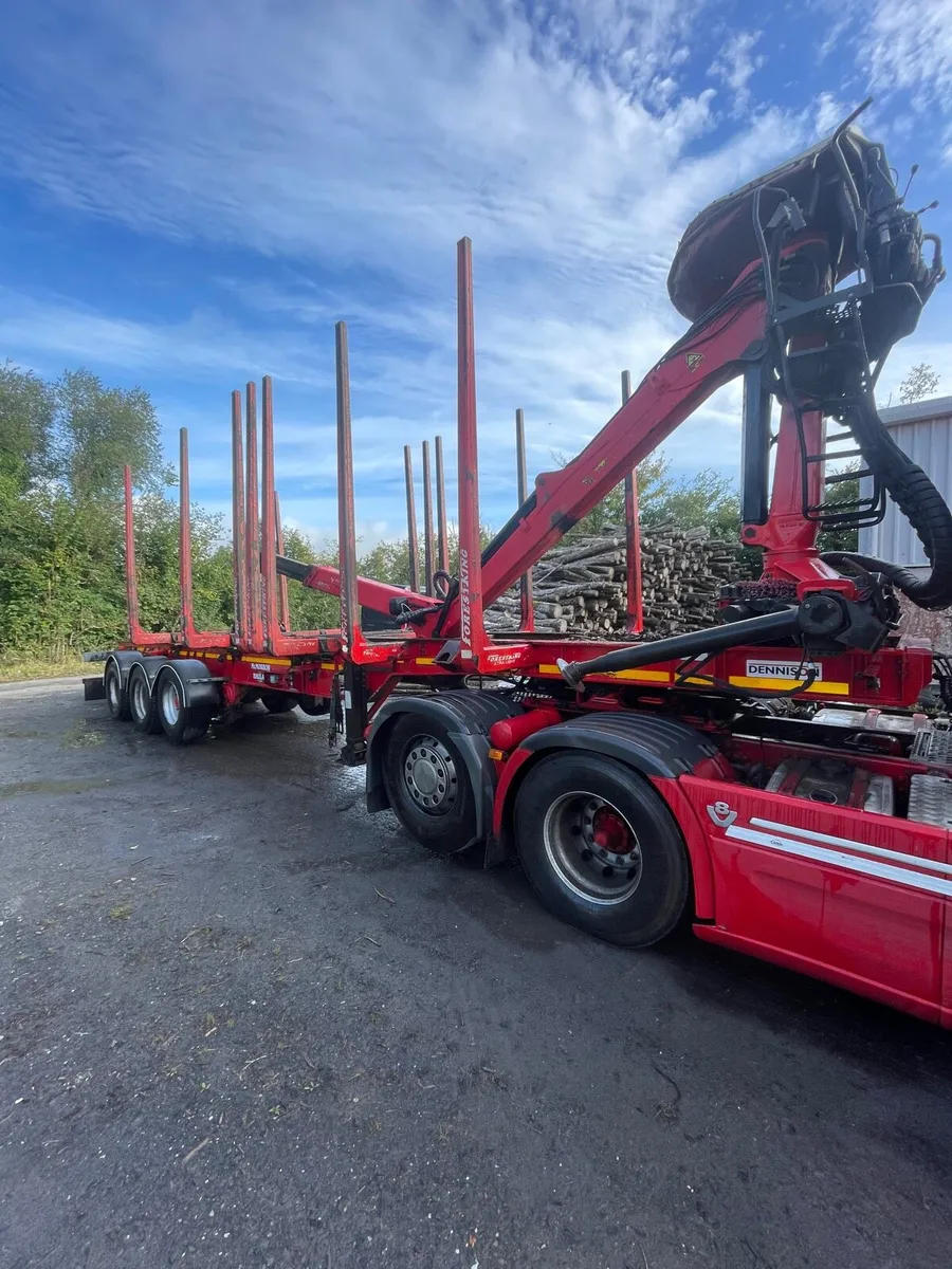 Dennison timber trailer - Image 1