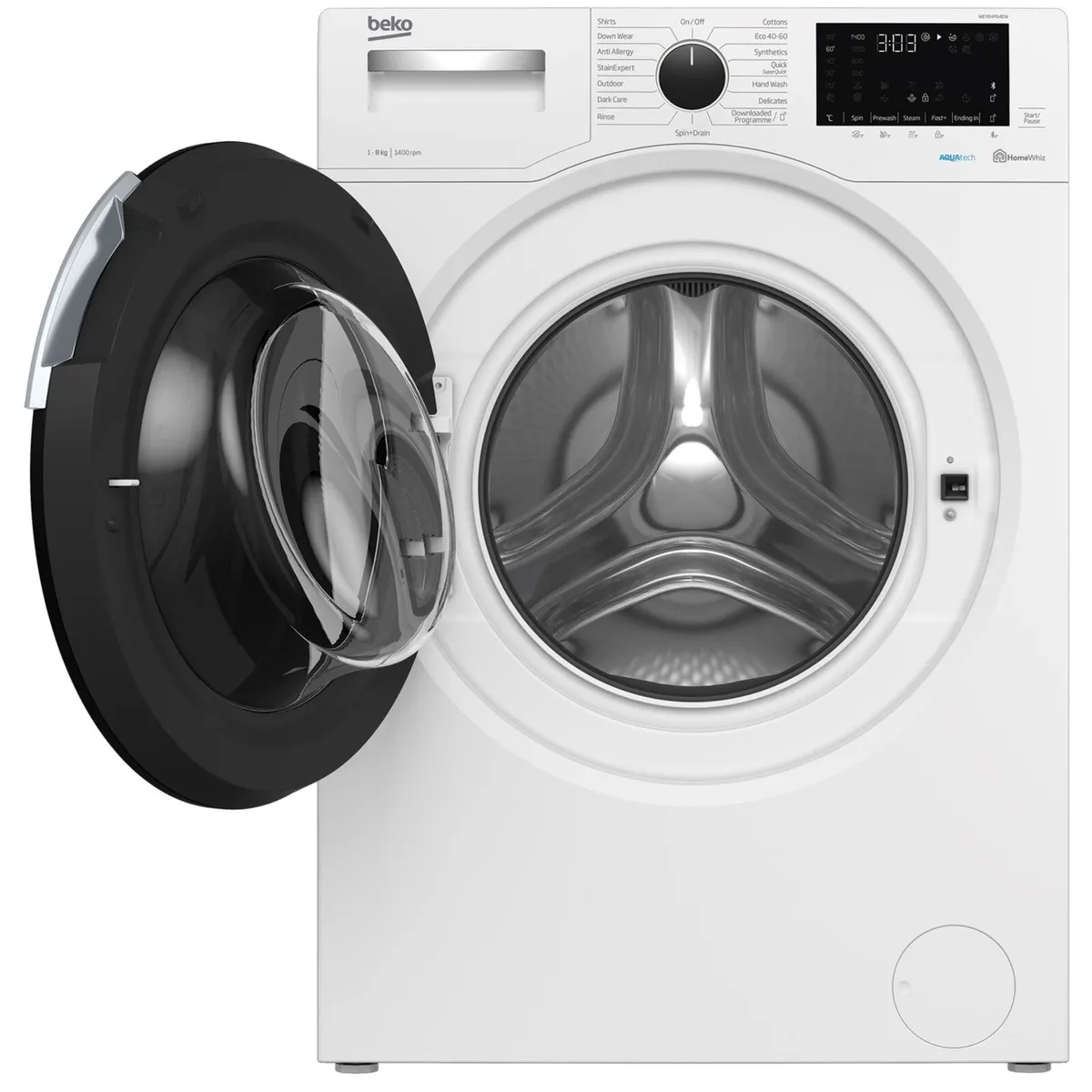 Beko AquaTech 8kg Washing Machine - Image 1