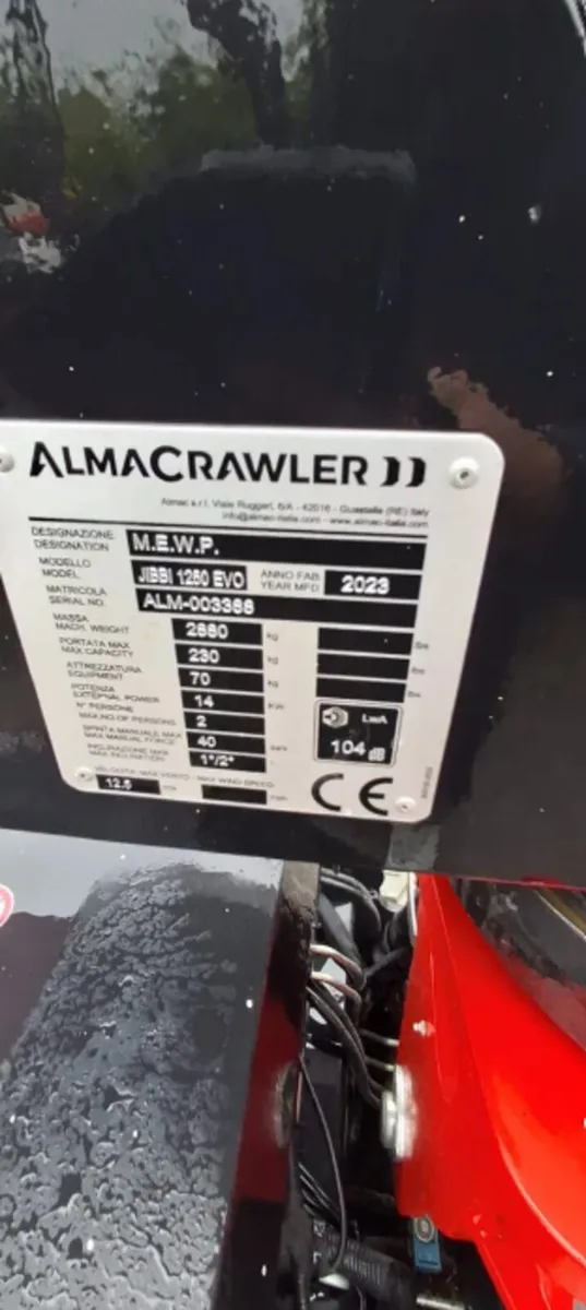 ALMAC JIBBI 1250 TRACK HOIST - Image 4