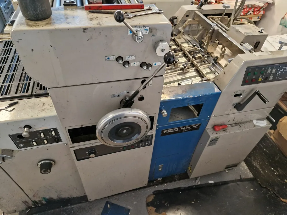 Printing press x 2 Ryobi 500KNP - Image 4