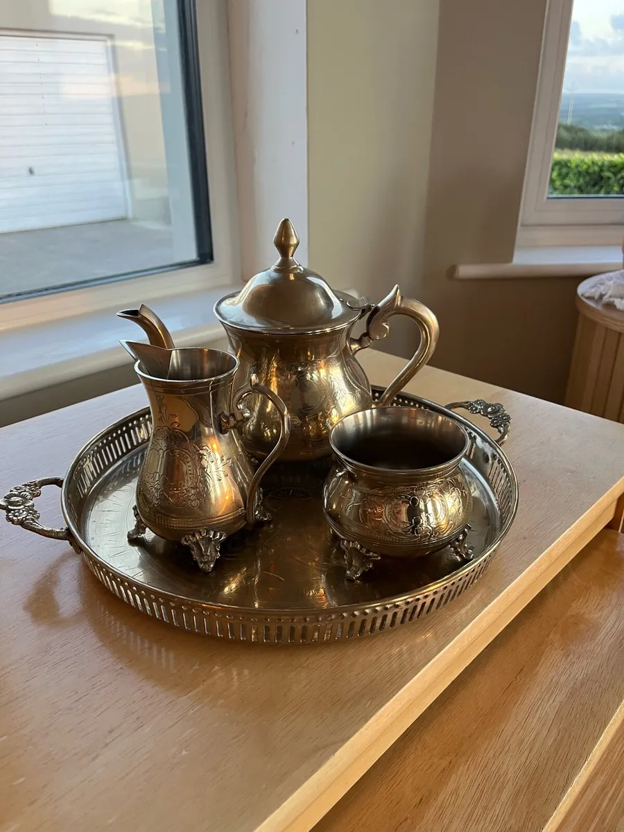 Silver Tea Set - Image 1