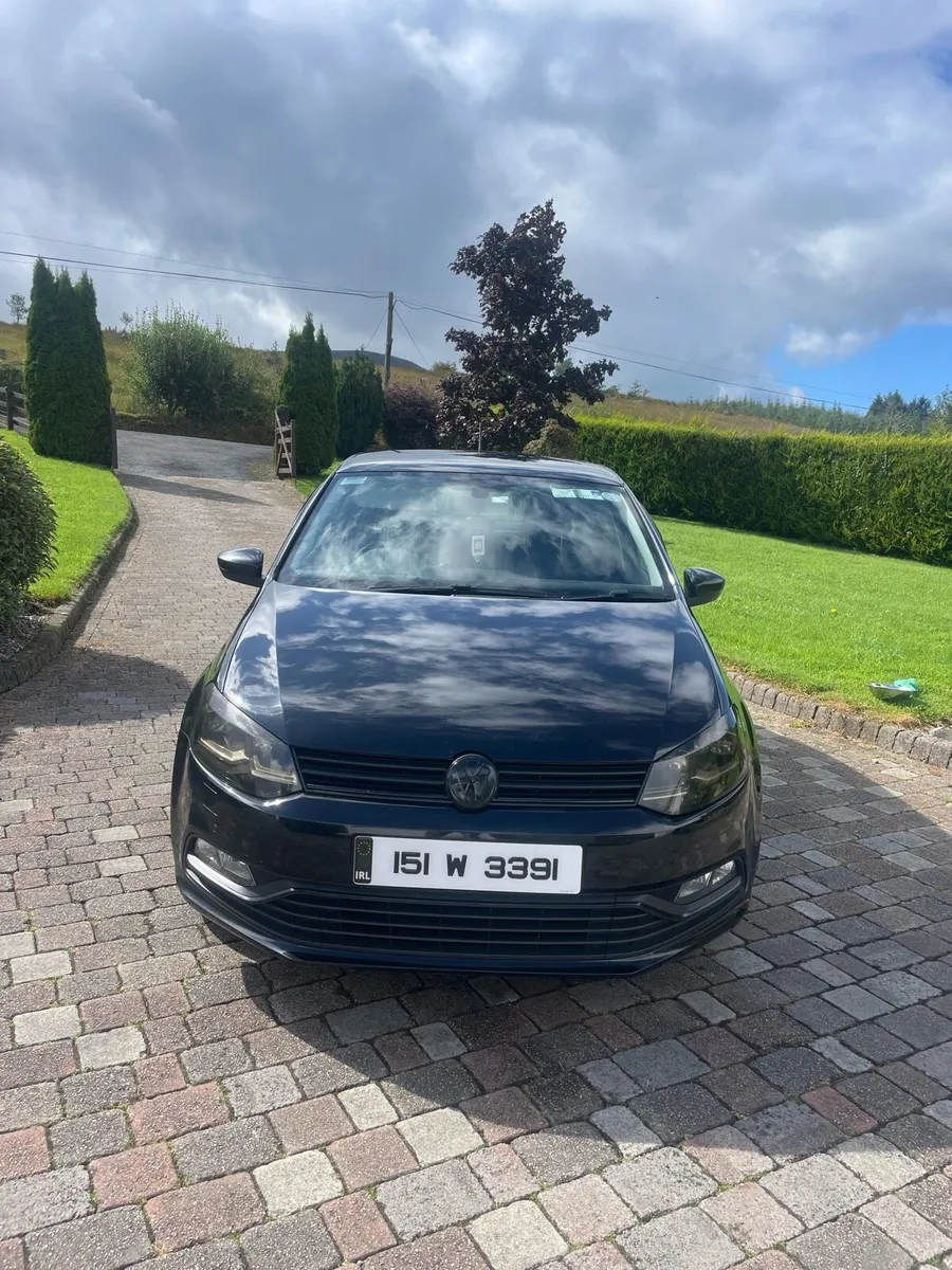 2015 Volkswagen Polo 1.4 TDI SEL 90PS 5DR Black - Image 2
