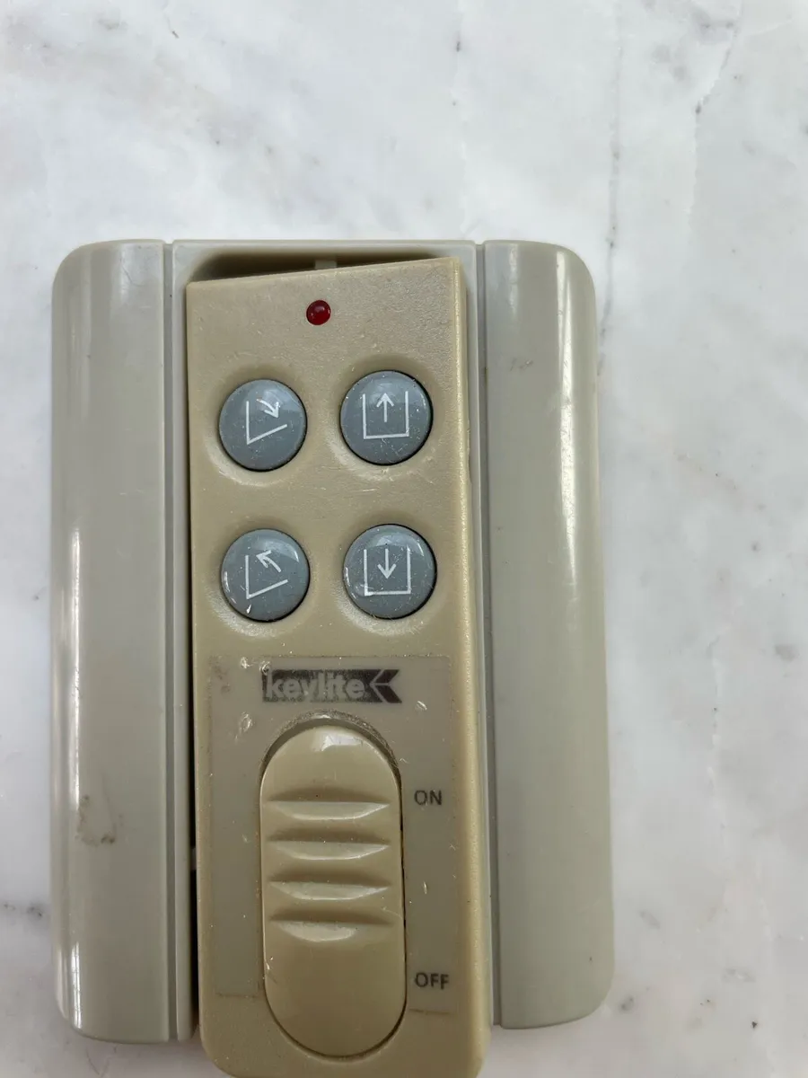 Keylite roof light remote fob