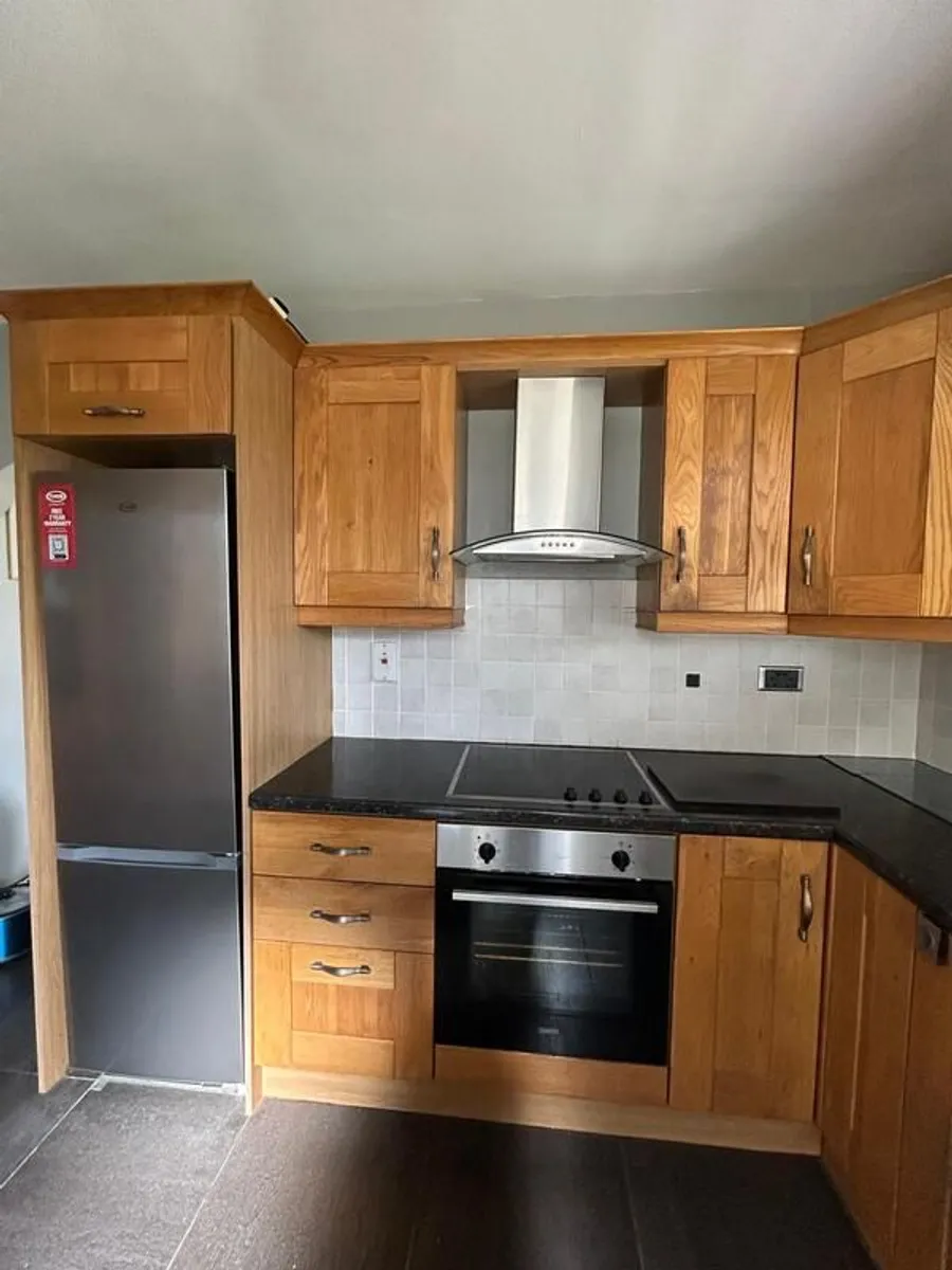 Solid Wood Kitchen Units with worktop - Image 2