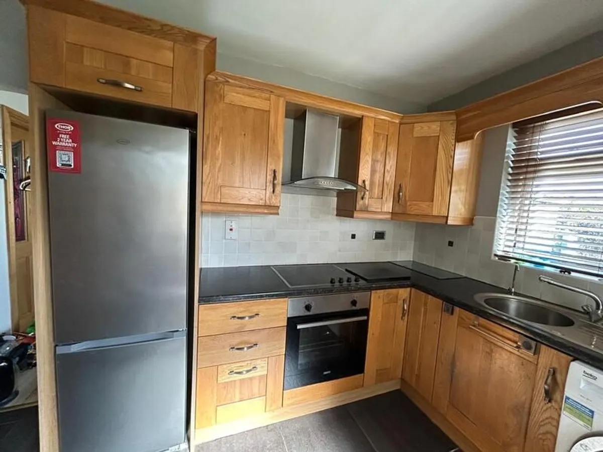 Solid Wood Kitchen Units with worktop - Image 3