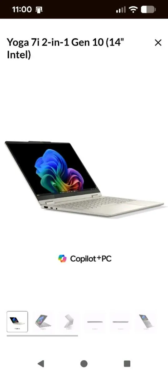 Lenovo Yoga 14" laptop 2-in-1& free headset - Image 1