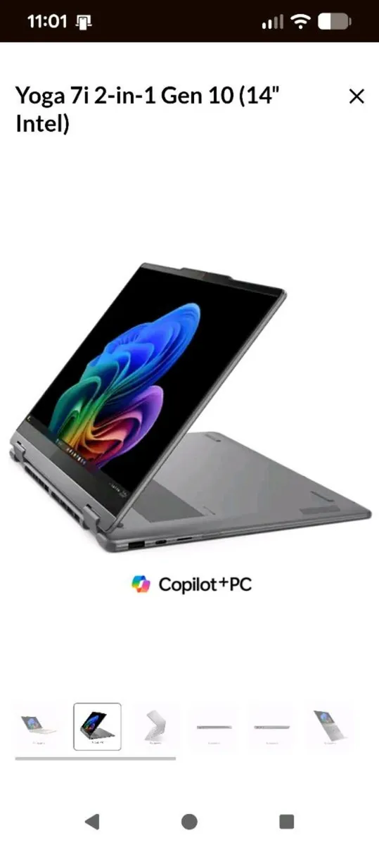 Lenovo Yoga 14" laptop 2-in-1& free headset - Image 2