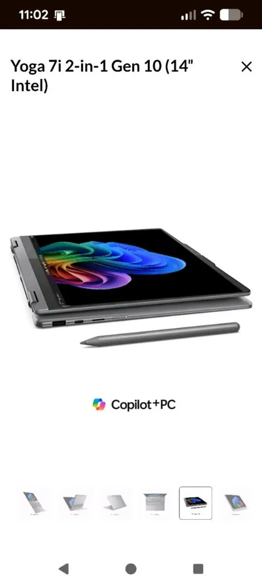 Lenovo Yoga 14" laptop 2-in-1& free headset - Image 4